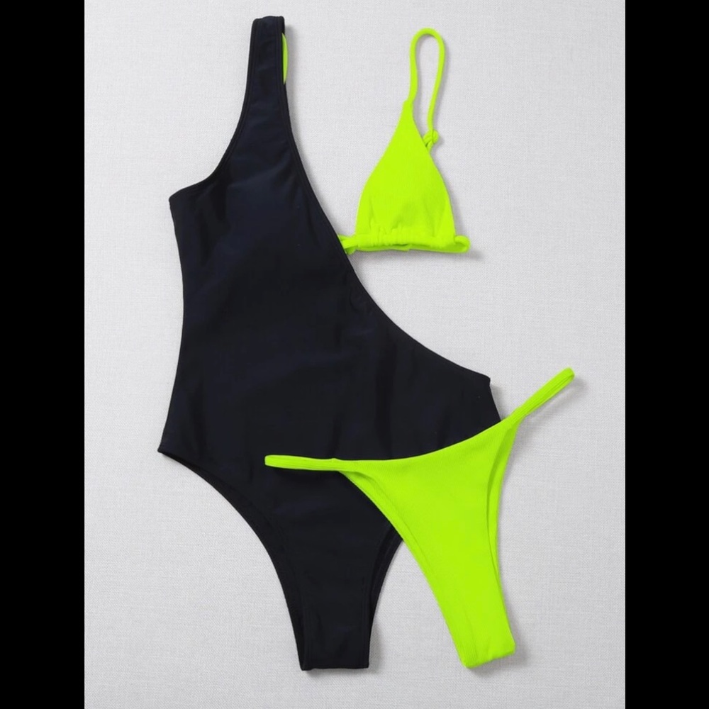 Shein NWOT SwimSuit Bundle of Two Size Medium and Large